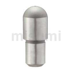 Locating Pin Large Head, Spherical Tip, Selectable Tolerance, Press-Fit Type