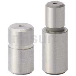 Locating Pin Small Head, Flat End, DP Tolerance Selectable, Press-Fit Type