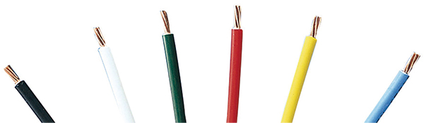 Environment-Friendly Products (examples) : Non-halogen-type cable (electrical wiring)
