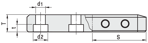 油槽型外导板-尺寸图