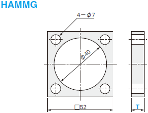 顶料组件(气缸直径40mm):相关图像