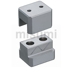 米思米精定位块组件 -精密级带油槽·分型面安装型
