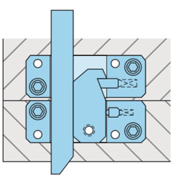 米思米插销式锁模器开闭器锁模扣PLS,PLM,PLL安装步骤图片