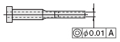 米思米轴径固定型轴径指定型台阶推管司筒尺寸图2