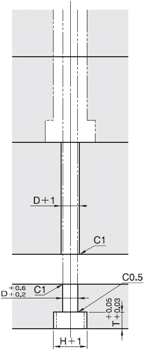 米思米轴径固定型推管司筒孔加工2