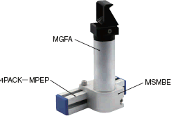 使用案例-气动拨指夹 -MGFA系列-