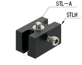 燕尾槽型滑台附件　CCD摄像头安装用接头:相关图像