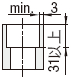 聚氨酯减震材料 沉孔自由指定型 规格表