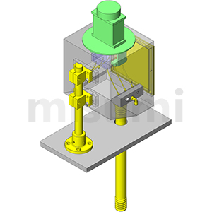 铝管道软管用配管零件　缓冲器-使用案例1