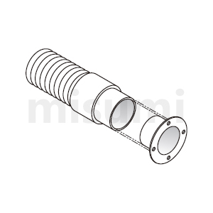 铝管道软管用配管零件　缓冲器-使用案例3