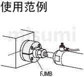 米思米misumi浮动接头气缸接头外螺纹型使用案例大全