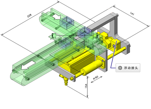 浮动接头机构案例,工作原理使用说明 standard female type