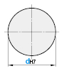 米思米同步带轮轴孔H圆孔规格