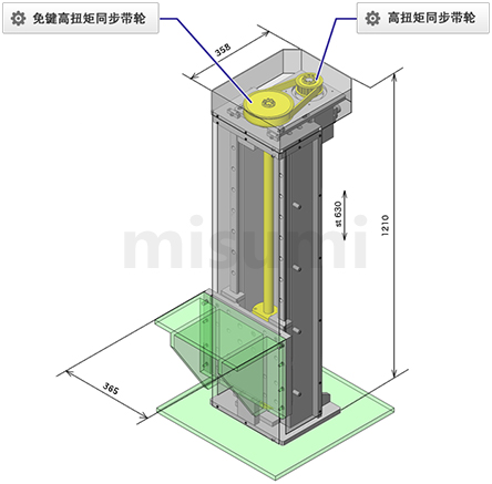 米思米MISUMI同步带轮免键_图片/参数/价格/产品批发-米思米MISUMI官网
