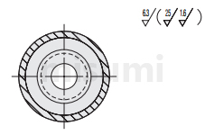 米思米包胶滚轮聚氨酯的负载（标准）详细规格说明