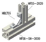 HFS6系列　槽宽混合铝合金型材:相关图像