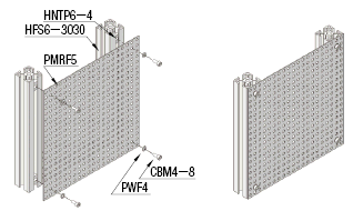 冲孔金属网板  圆孔并列型·腰形孔型:相关图像