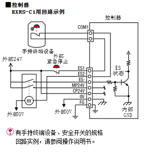 exrs-c1 控制器迴路圖