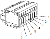 单轴机器人电缸点位控制器电源连接器使用说明