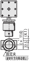 米思米滑台XLARGE系列粗微调旋钮右型示意图