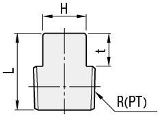 低压用拧入型接头　带密封涂层　管塞:相关图像