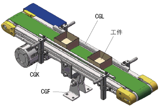 小型输送机　导向安装金属件　标准型:相关图像