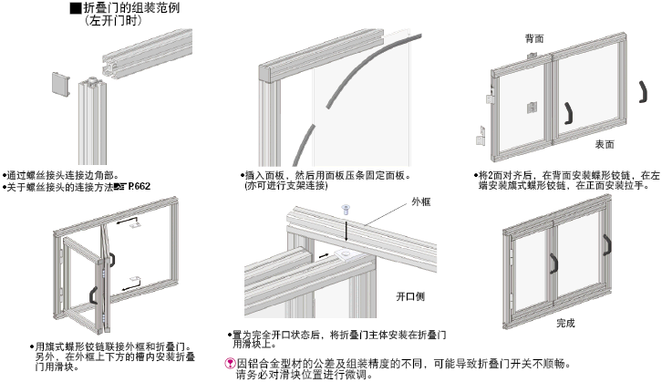 折叠门组件:相关图像