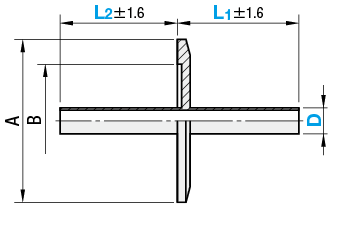 真空配管用接头  NW法兰 × SUS管  喷嘴双侧型:相关图像