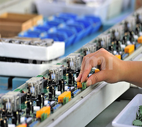 米思米带式输送机用于电子电器产品生产