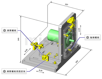 米思米misumi轴销螺栓3D使用案例集