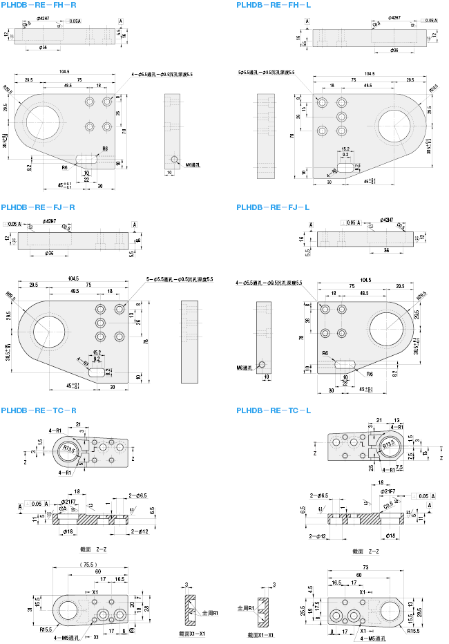 输送机用带轮固定座（轴承型）:相关图像
