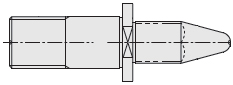 (经济型)焊接夹具用定位销前端锥头R型带肩外螺纹型带研磨退刀槽 产品特点