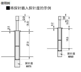 （经济型）双头探针 IC测试插座用 盒装销售安装节距11.8mil系列（0.30mm） 相关产品