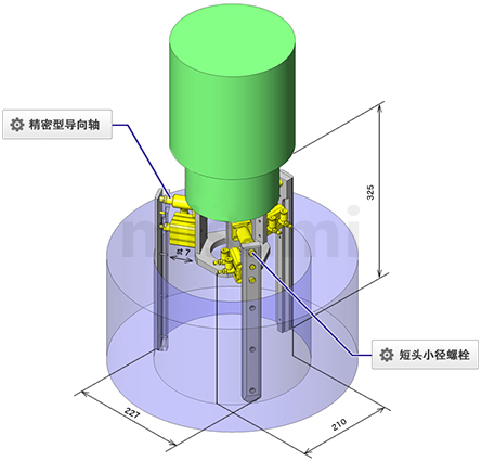 米思米misumi全长指定螺栓3D使用案例集