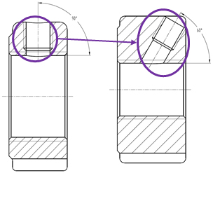 经济型F式锁紧螺母(60°锁紧) 产品概述