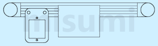 MISUMI Belt Conveyor Speed Controller Bracket Additional Machining