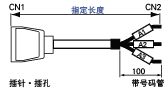 E型压接式重载防水连接器线束:相关图像