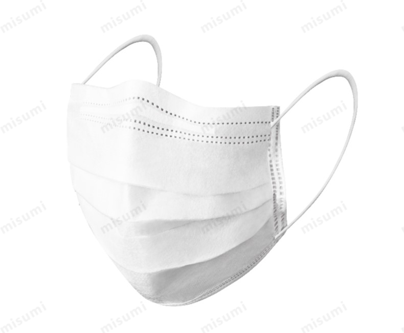 一次性白色平面口罩