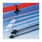 INSULOK 推压固定型扎带 偏置带侧翼 阻燃级