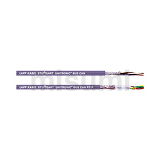 总线电缆 UNITRONIC BUS CAN系统数据传输系列