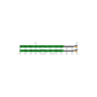 CAT.5 PROFINET 移动安装用以太网电缆 2对 PVC护套