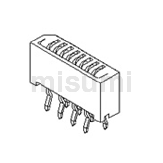 FFC-FPC（穿孔）（52806）直通型连接器