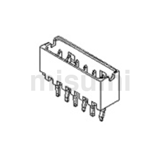 连接器 MicroBlade™ 2.00 mm间距基板用直通针座(51004)