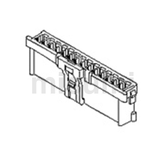 MicroClasp(R) 2.0 mm间距电路板用外壳（51382）