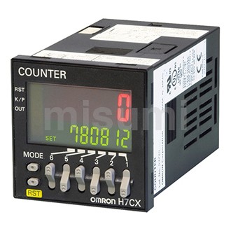 计数器/定时器 H7CX-□-N系列电子计数器/数字转速表