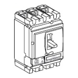 固定式完整断路器带电子脱扣单元Micrologic 5.2 E (LSI, 多功能电能表)