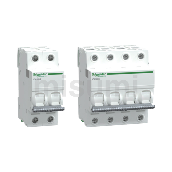 iC65H-S 断路器 (B, C, D 曲线 )