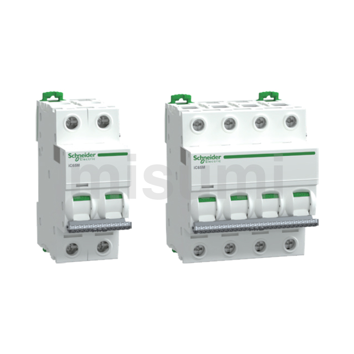 iC65M 断路器(B, C, D 曲线 )