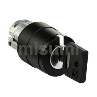 ZB4B圆形钥匙选择开关头