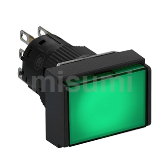 自锁定带灯按钮